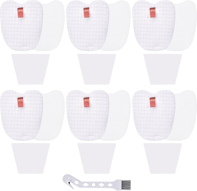 Leadaybetter HV343amz Filter Replacement for Shark Rocket DeluxePro Zero-M Ultra-Light HV345 HV343 ZS350 ZS351 ZS351C ZS352 UV480 HV322 HV320 Corded Stick Vacuum Filters, Part # XPMFK320 & 1084FTV320