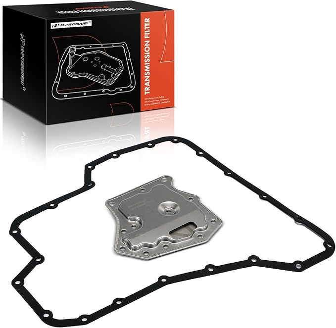 A-Premium Automatic Transmission Filter Kit with Pan Gasket, Compatible with Nissan & Infiniti Models - Sentra 1991-2006, Versa 2007-2013, Juke 2011-2013, Cube 2009-2013, 200SX 1995-1998, NX, G20
