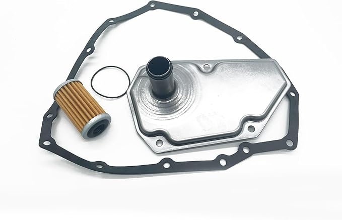 RE0F11A JF015E Transmission Filter Oil Pan Gasket Kit Compatible with Nissan 2013-2019 Sentra 2012-2019 Versa 2014-2019 Versa Note Replaces 31728-3JX0A 33010-JF015 31728-3JX0B