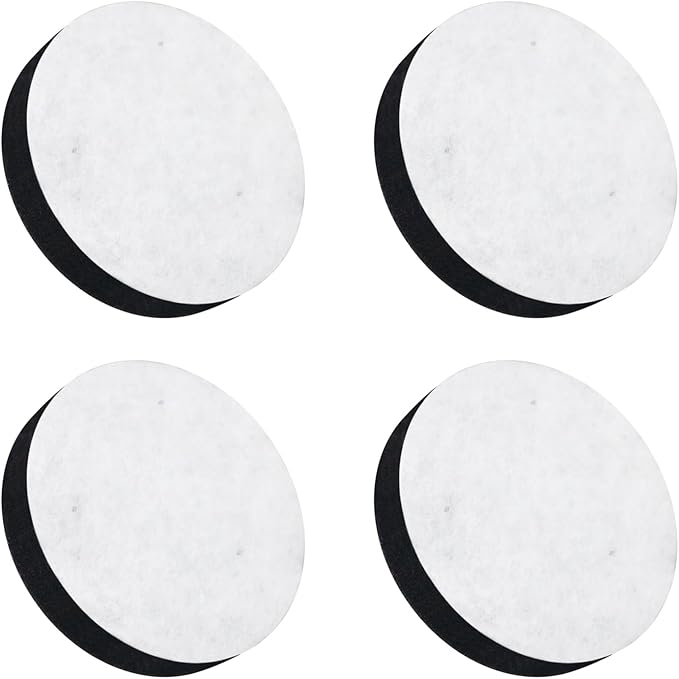 Replacement Filter Compatible with Basics Upright Bagless Vacuum Cleaner (4 Pack)