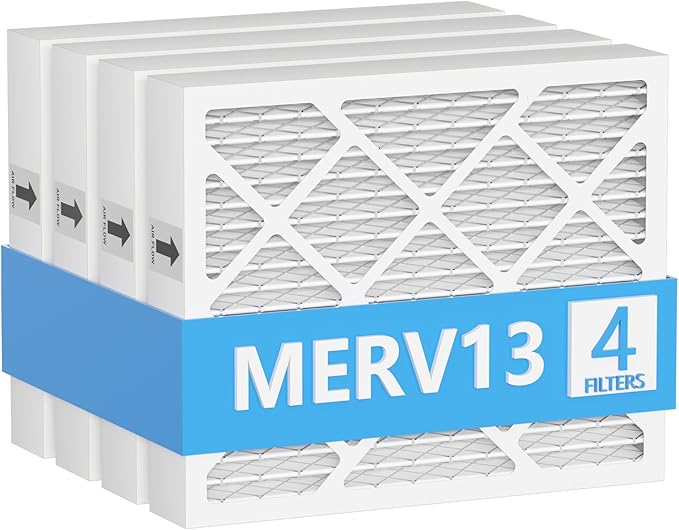 PN07126 MERV 13 Dehumidifier Filter Replacement Compatible with Sanidry Sedona Dehumidifier PN07126 Replacement Filter 4 Packs