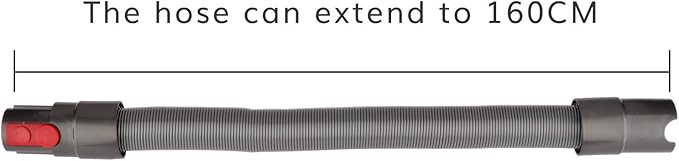 Mattress Tool and Extension Flexible Hose Kit Compatible with Dyson Gen 5 V15 V15s V12 V11 V10 V9 V7 V8 Absolute Detect Torque Drive Cyclone Cordless Handheld Vacuum Cleaner