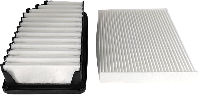 Engine & Cabin Air Filter Fit for 2014-2019 Kia Soul L4 1.6L 2.0L Replace 281131R100 28113B2000 97133B2000