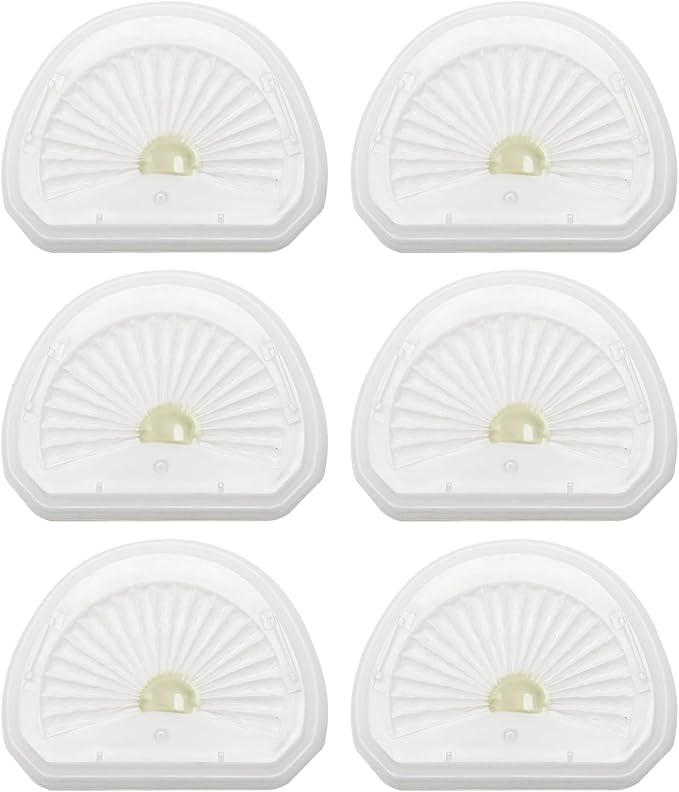 VLPF10 Replacement Filters Compatible with Black and Decker Dustbuster Hand Vacuum Model HLVA315J HLVA320J00 N575266 by Funmit (6 Pack)