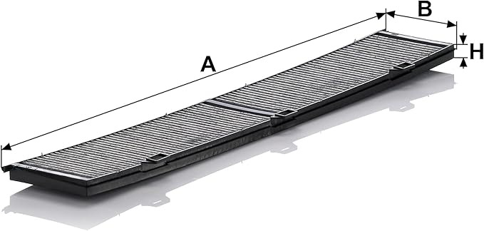 Mann-Filter CUK 8430 Cabin Filter With Activated Charcoal for select BMW models