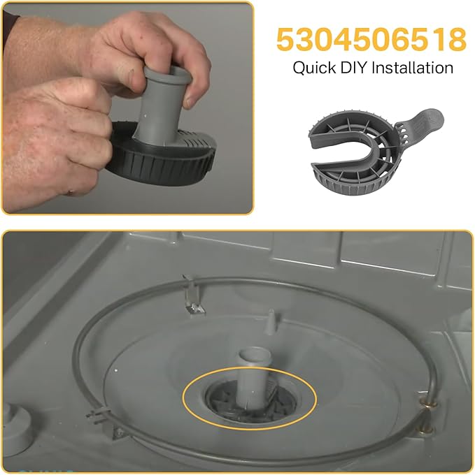 Dishwasher Drain Filter 5304506518 154252701 Compatible for Frigidaire Dishwasher,Dishwasher Soil Trap Replaces 154252702 AP2109132 AP6036337 4456335 PS11770485 419238 AH420500 EA420500