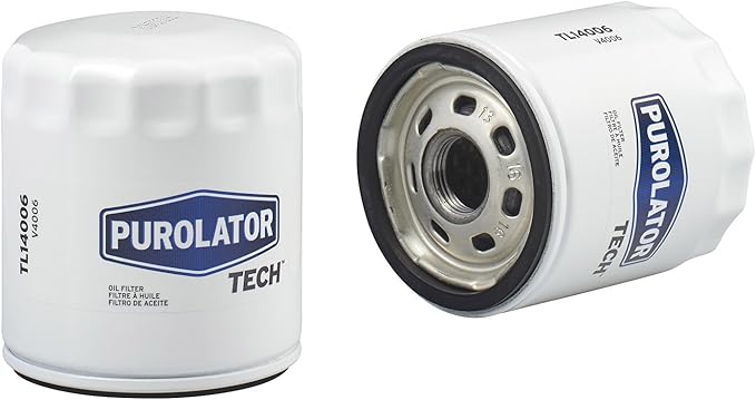 Purolator TL14006 PurolatorTECH Spin On Oil Filter Compatible With Chevrolet Silverado 1500, Tahoe, Suburban 1500, Silverado 2500 HD, Corvette, GMC Yukon and Sierra 1500