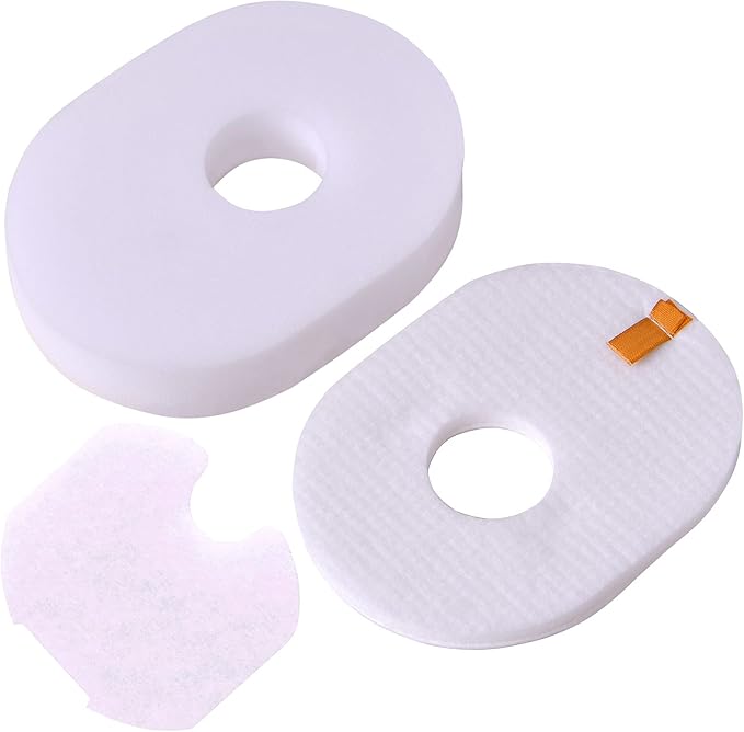 HV300 Filte Replacement Foam Felt for Shark Rocket Vacuum CS100 CS110 HV290 HV300 HV301 HV302 HV303 HV305 HV307310 HV308 HV310 UV450 Replacement Part Number XFFV300 (2-Pack)