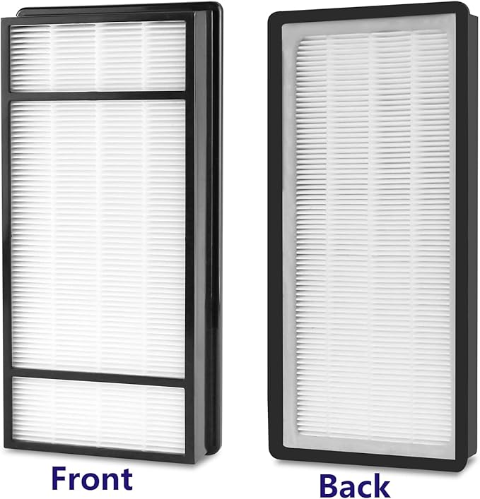 4 + 4 Pack HEPA Filters,Compatiable with Honeywell H Filter,True HEPA Replacement Filters H Compatible with Honeywell HRF-H1 HRF-H2 Fits Model HPA050, HPA150, HPA060, HPA160, HHT055, HHT155
