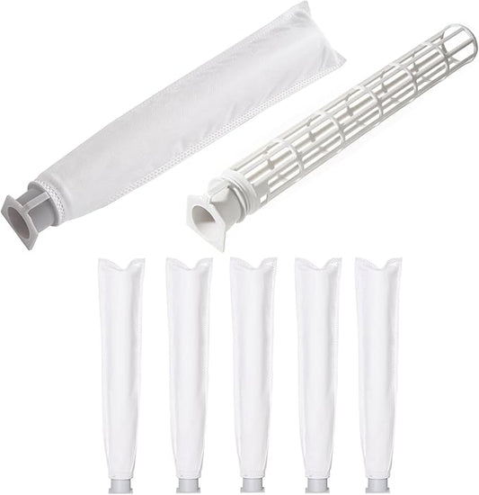 CF Clean Fairy 5pc Microfilter Compatible With Windsor Sensor S12 S15 XP SR Series And Sebo Automatic X & Essential G1 G2 Upright Vacuums Replacement for Part#5301 5036ER Micro Hygiene Filter