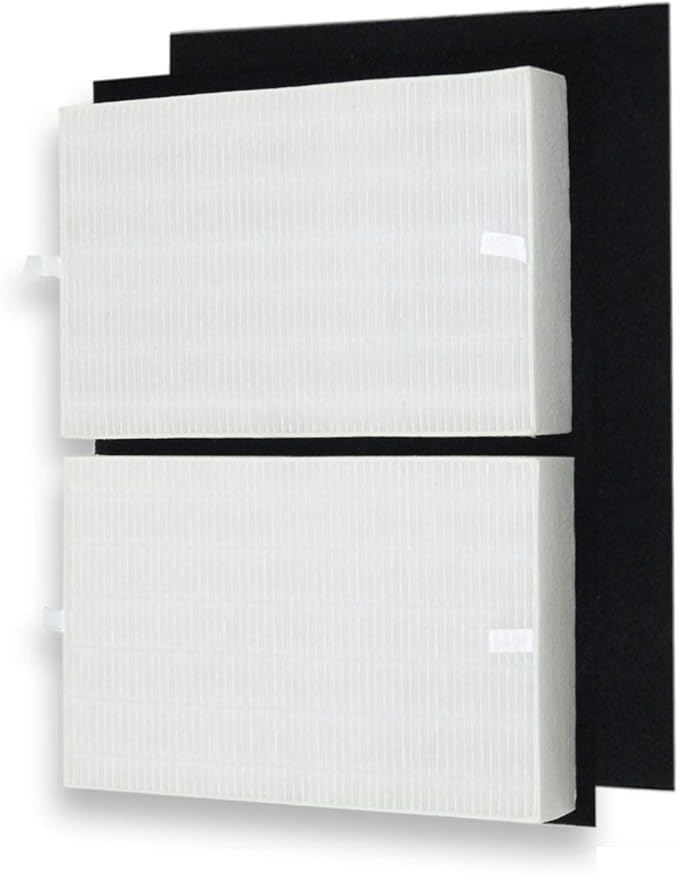 PUREBURG HPA200 Replacement True HEPA Filter Compatible with Honeywell HPA200 HPA202 HPA204 HPA250B Air Purifiers,Part # HRF-R1 HRF-R2 HRF-AP1 HRF-ARVP200