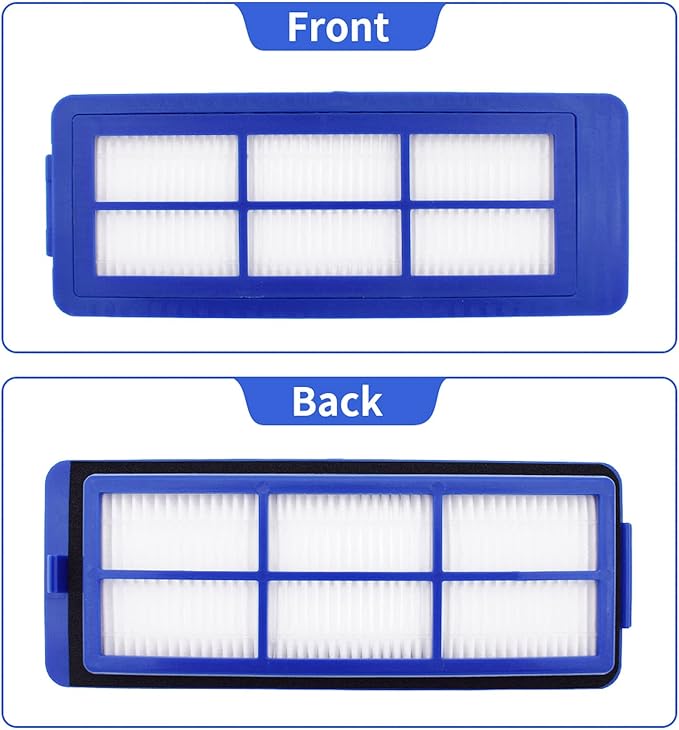 Replacement Parts Filters Compatible with Eufy RoboVac 11S Max, 15C Max, 30C Max, 25C Max, G20, G30 Verge, G30 Edge, G32 Pro Accessories Kit - 6 Pack (𝙉𝙊𝙏 𝙛𝙤𝙧 𝟏𝟏𝐒 / 𝗚𝟯𝟬 𝗛𝘆𝗯𝗿𝗶𝗱)