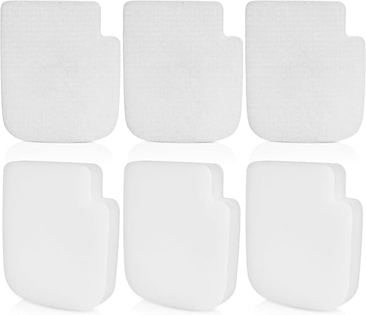 AZ3002 Filters for Shark Stratos Powered Lift-Away DuoClean Upright Vacuum AZ3000, AZ3000C, AZ3000W, AZ3002, AZ3002C, 3 Pack Felt & Foam Filters Replacement Part XFFKAZ3000
