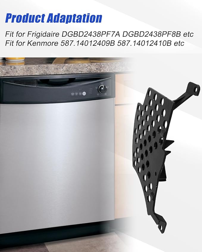 807111601 Dishwasher Sump Cover and Filter Inlet Pump Plate Fit for Frigidaire Kenmore Dishwasher Model Replace 3019126 AP5788710 PS8747095 EAP8747095
