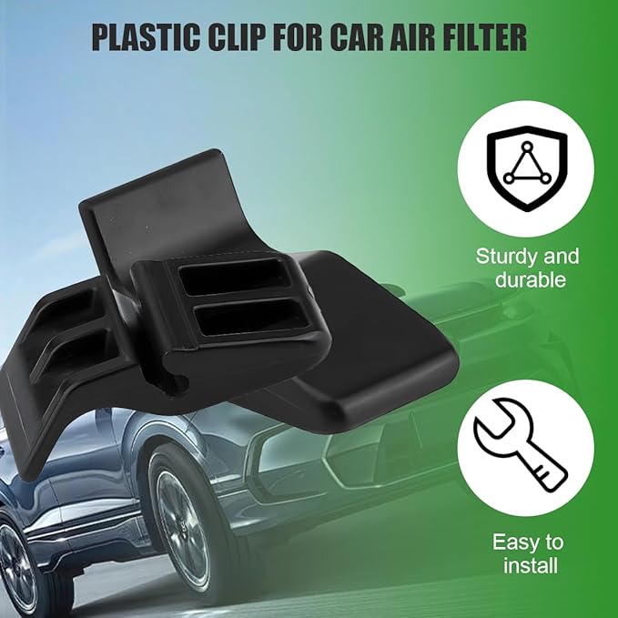 HZEL 2PCS Car Air Cleaner Clips, OEM# 17219-P65-000 Vehicle Air Filter Housing Clip Replacement, Automotive Intake Filtering Box Clamp, Compatible with Fit 1.5L, Insight 1.0L, Accord
