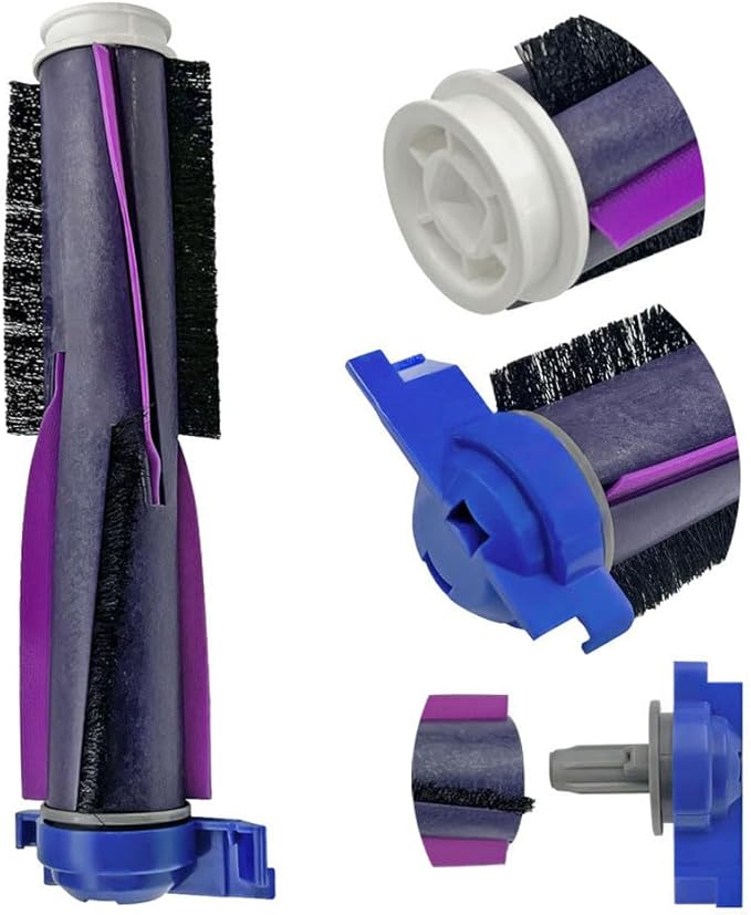 Replacement Accessories for Shark Power/Detect Pro RV2820AE AV2800ZE RV2820YE RV2820ZE AV2820S AV2820AE RV2800AE RV2800S Roller/Side HEPA/Sponge Filter Combo kit