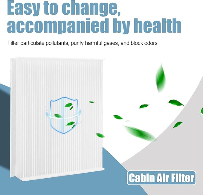 Engine Air Filter Replacement and 7C3Z-9601-A, FL3Z-19N619A Cabin Air Filter Set for Ford F150 2015-2023, for Ford Expedition 2018-2024, for Lobo 2016-2022