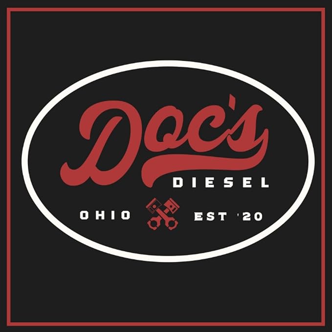 Doc's Diesel Oil Filter 12-Pack D5335-12 | Compatible with RAM 6.7L Cummins 2500, 3500, 4500, 5500 2007.5-2024, RAM 5.9L Cummins 2500, 3500, 4500, 5500 1989-2007.5 | Replaces 05083285AA