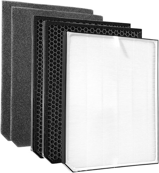AIRDOCTOR AD2000 Genuine Filter Replacement - One Year Combo Pack Includes: One (1) UltraHEPA & Two (2) Carbon/Gas Trap/VOC & Pre-Filters