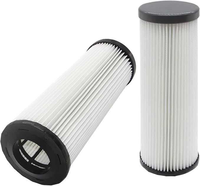 F1 HEPA Filter Compatible with Dirt Devil Bagless Upright Cleaner Models Extra Lite, Breeze, Featherlite, Jaguar, Platinum Force Vision, Scorpion and Vision (2 Pack)