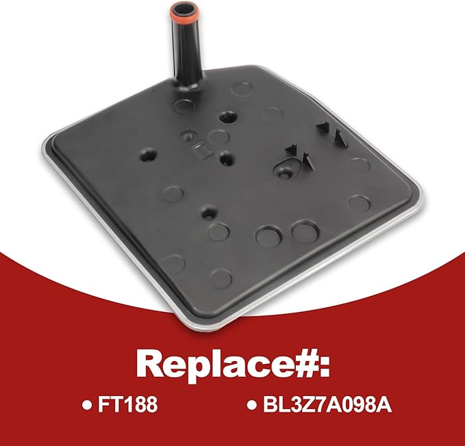 Transmission Filter with Gasket Compatible with F150 Expedition Mustang Lincoln Navigator 2011 2012 2013 2014 2015 2016 2017 Replace BL3Z7A098A,FT188