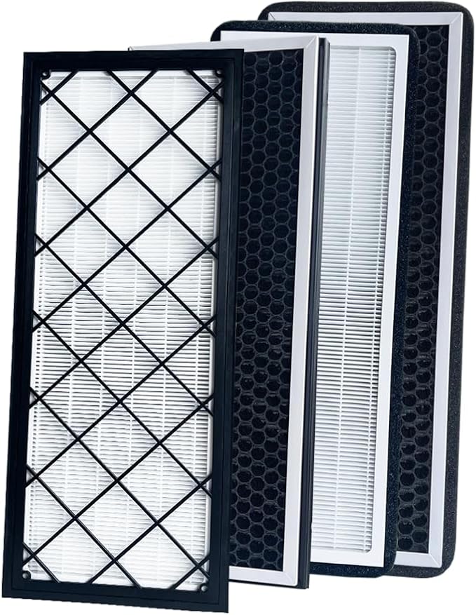 Fits 2020-2025 Tesla Y-Type External Air Conditioning Filter Intake Air Filter Biochemical Filter with Activated Carbon 1658375-00-A 4-piece set