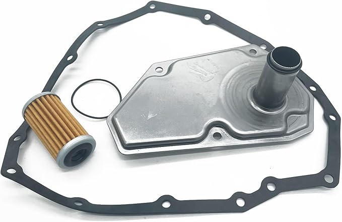 RE0F11A JF015E Transmission Filter Oil Pan Gasket Kit Compatible with Nissan 2013-2019 Sentra 2012-2019 Versa 2014-2019 Versa Note Replaces 31728-3JX0A 33010-JF015 31728-3JX0B