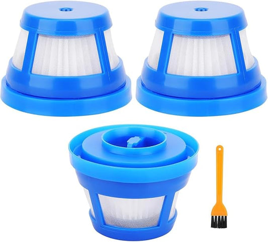 H11 Replacement Filters for Eufy HomeVac H11 / H11 Pure / H20 Cordless Handheld Vacuum Cleaner - HEPA Vacuum Filter - 3 Pack