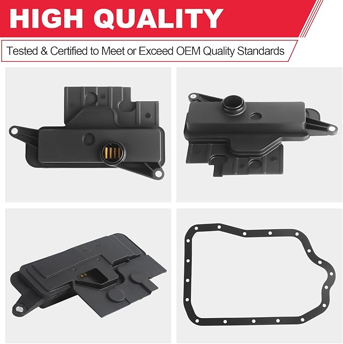 044-0398 Automatic Transmission Filter Kit Fits for U760E Transmission - Toyota Scion Camry RAV4 Venza Sienna Replaces# 0440398 3533073010 353300R010