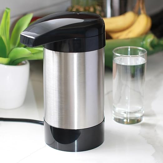 WaterChef C7500 Premium Countertop Water Filter System with Intelligent Monitor (Black), 1,000 Gal., Certified for 78 Contaminants, Made in USA