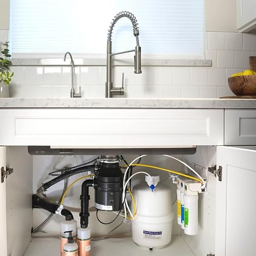 AquaTru Under Sink Reverse Osmosis Water Filter System | Certified to Remove Lead, Chlorine, Fluoride, PFOA, PFOS and More for Pure Great-Tasting Water (AquaTru Under Sink)