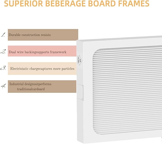 3Packs, 9 x 11 x 1 MERV 13 Replacement Dehumidifier Filter Compatible with Santa Fe Compact70, Ultra70, Element, Compact2, UA 65H dehumidifier Models