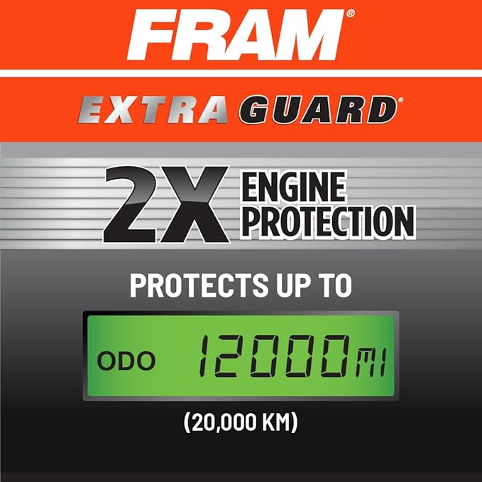 FRAM Extra Guard Engine Air Filter Replacement, Easy Install w/Advanced Engine Protection and Optimal Performance, CA10464 for Select BMW Vehicles