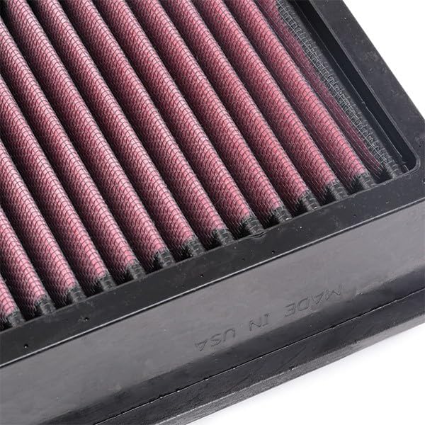 K&N Engine Air Filter: Increase Power & Acceleration, Washable, Replacement Car Air Filter: Compatible 2011-2019 BMW (330d, GT, 335d, 430d, 435d, 640d, X6, M50d, X4, X5, other select models) 33-3028