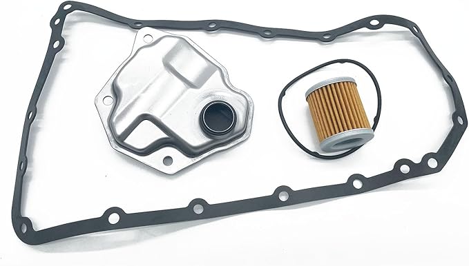 RE0F10A RE0F10B JF011E Transmission Filter Oil Pan Gasket Kit Compatible with Nissan Rogue Select Sentra Replacement for Mitsubishi Lancer Outlander Sport for Caliber Compass Replaces 05191890AA