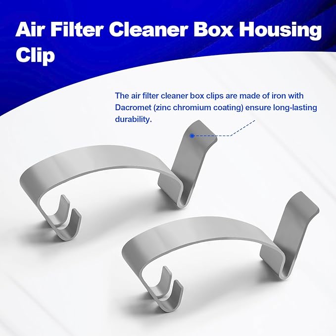 Generic 2 PCS Air Filter Cleaner Box Housing Clips Compatible with Nissan Armada Frontier Maxima Pathfinder Titan Xterra Part Number 16598-7S000