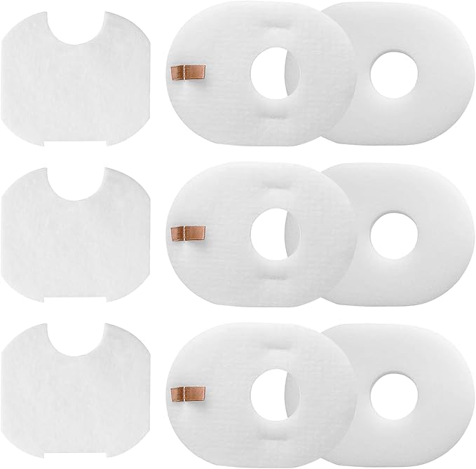 CERO HV301 HV300 Filter Replacement for Shark Rocket HV301 HV30126 HV300 HV292 UV450 CS100 HV310 HV308 HV307Q QS301 Ultralight Corded Stick Vacuum, Part XFFV300, 3 Pack