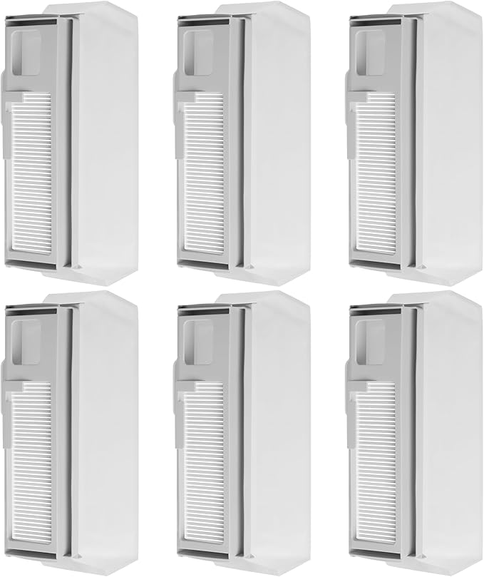 6-Pack Freo Pro Replacement Dust Bags Compatible with for Narwal Freo Pro, Freo X Ultra, Freo X Plus, 1L Capacity Dust Disposable HEPA Filter Vacuum Dust Bags