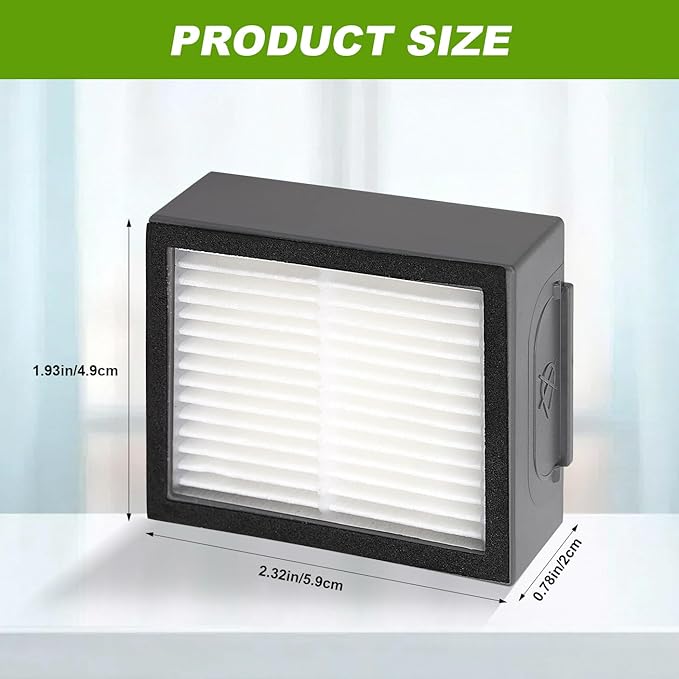 Replacement Filters for iRobot Roomba E&I&J Series - Fit e5 e6 e7 i1 i1+ i2 i3 i3+ i4 i4+ i6 i6+i7 i7+ i8 i8+ j6+ j7 j7+,Combo i5 i5+j5 j5+ Vacuum - 10 HEPA Filter