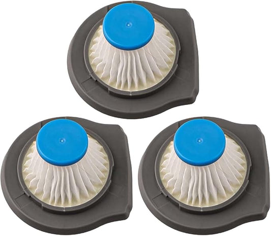 Vacuum Filter Replacement For BLACK & DECKER Handheld Vacuum Filters Washable Replacement,Handheld Vacuum Filter Replacement Compatible with For HLVCF10(3 PACK)