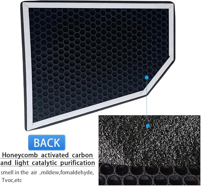 HEPA For, 2015-2020 Tesla model X air conditioning filter air filter with activated carbon 1039042-00-A