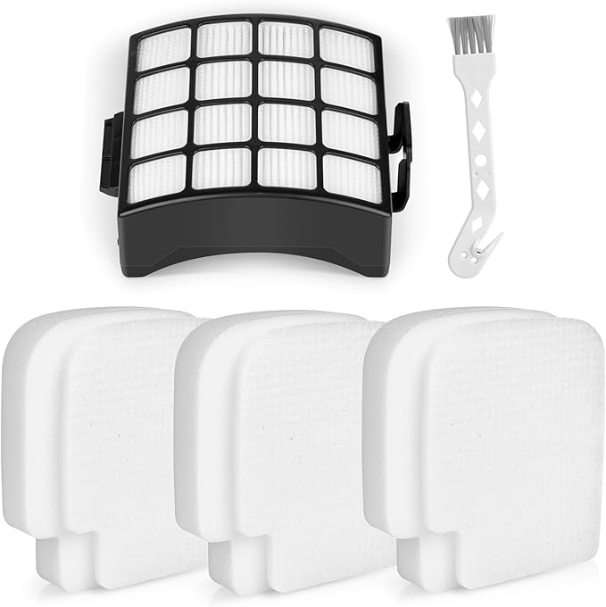 AZ3002 Replacement Filters for Shark Stratos Lift-Away DuoClean Upright Vacuum AZ3000, AZ3000C, AZ3000W, AZ3002, AZ3002C, Replace Part XHFAZ3000 & XFFKAZ3000