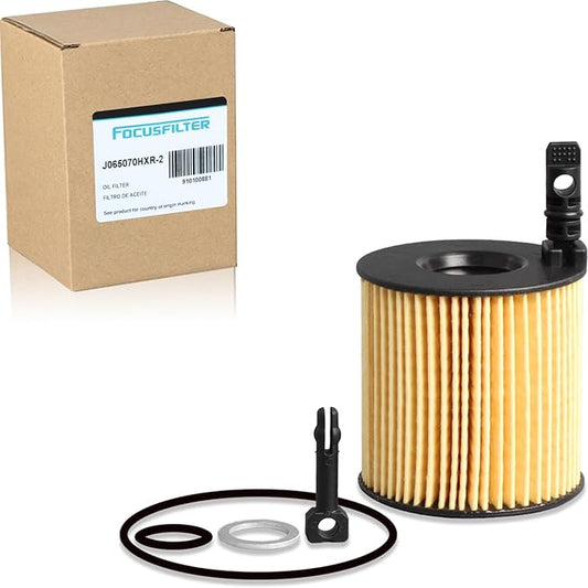 FOCUSFILTER 26350-2M000 OEM Grade Oil Filter, Compatible with Hyundai Accent, Sonata, Venue 1.6L 2020–2021 Models, Replaces 263502M000, S11830