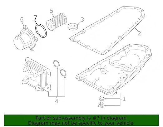 RE0F10D JF016E CVT Filter Cover O-Ring Seal for Nissan Altima Infiniti QX50 31526-3VX0A 315263VX0A
