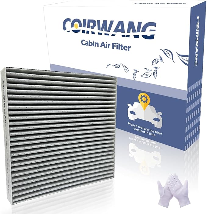 CF12820 Cabin Air Filter with Activated Carbon Compatible with 2021-2025 Hyundai Elantra,Ioniq 5,Santa Cruz,Santa Fe,Sonata,Tucson,GV60 & Kia K5, Niro,Sorento,Sportage-OEM 97133-L1000
