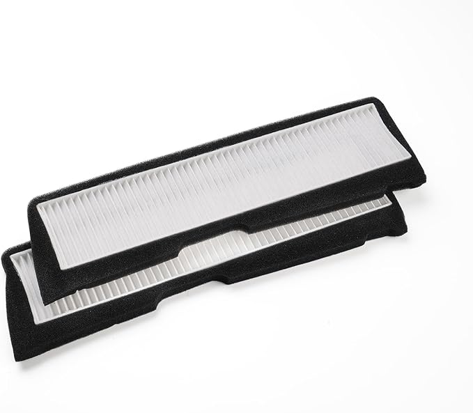 2-PACK External Cabin Air Filter Fits for Tesla Model 3 2021-2023 2024 2025 2026 Cabin Intake Air Conditioning Inlet Vent HEPA Filter 12.5''L x 3.75''W Car Accessories