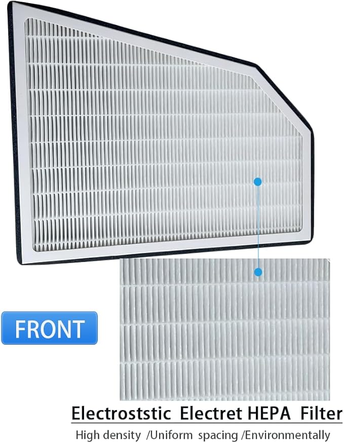 HEPA For, 2015-2020 Tesla model X air conditioning filter air filter with activated carbon 1039042-00-A