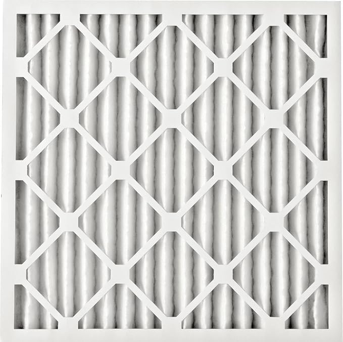 Nordic Pure 20x20x2 (Actual Size: 19 1/2 x 19 1/2 x 1 3/4) Pleated Air Filters MERV 13 Plus Carbon 12 Pack