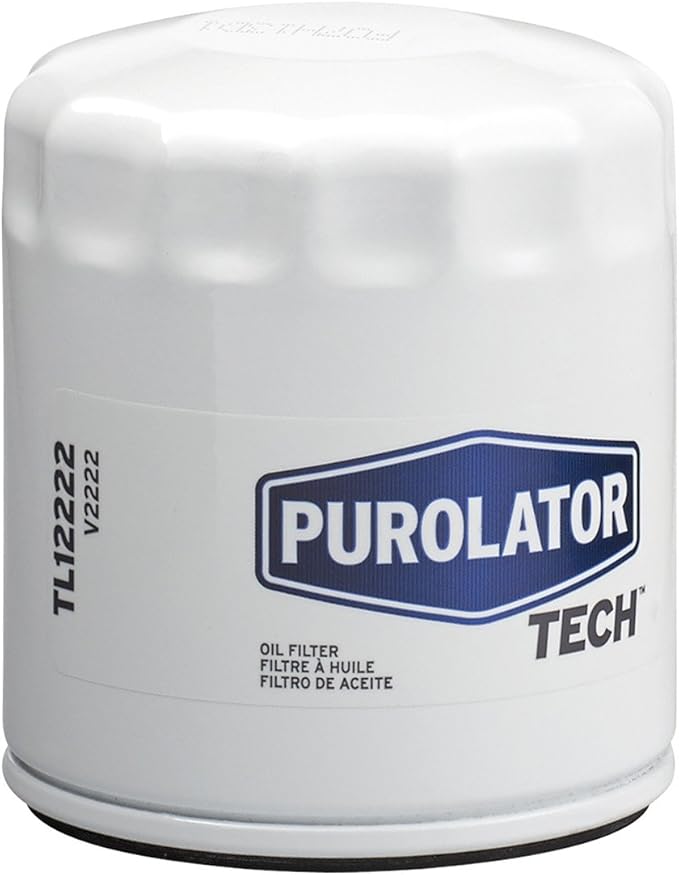 Purolator TL12222 PurolatorTECH Spin On Oil Filter Compatible With Ram 1500, Chevrolet Silverado 1500, Silverado 2500 HD, Jeep Compass, Cherokee, Patriot and GMC Sierra 1500