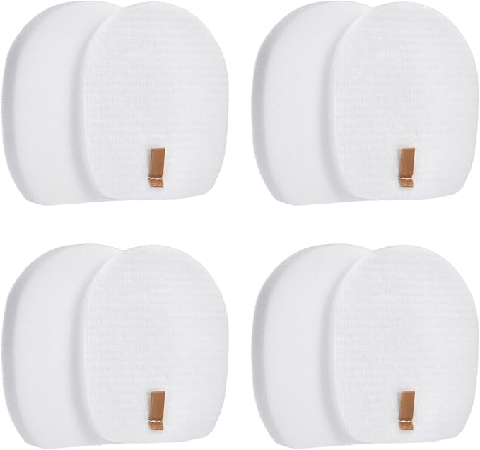 4 Foam & Felt Filter Replacement for Shark Rocket Pro Cordless IX140, IX141, IX142,IZ140,IZ140C,IZ141C, IZ142, IZ162H,IZ362H,IZ363HT,IZ440H, IZ462H,UZ145 Stick Vacuums, Compare to Part # 617FJ140
